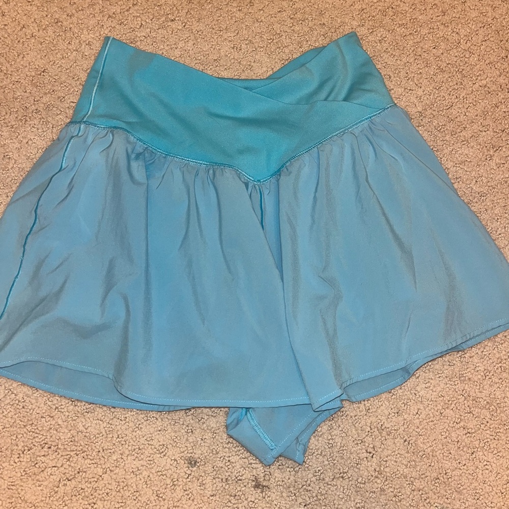 aerie crossover shorts